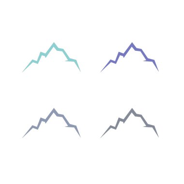 BLUE HILLS İşaret Sembolü Logo VECTOR beyaza izole edildi