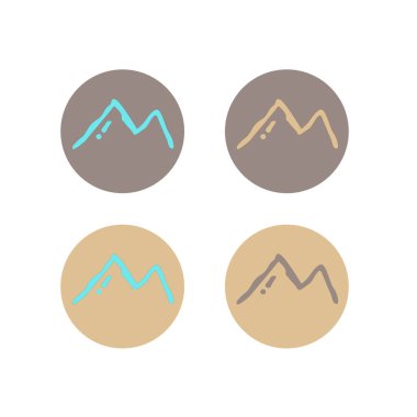 BLUE HILLS İşaret Sembolü Logo VECTOR beyaza izole edildi