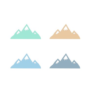 BLUE HILLS İşaret Sembolü Logo VECTOR beyaza izole edildi