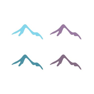 BLUE HILLS İşaret Sembolü Logo VECTOR beyaza izole edildi