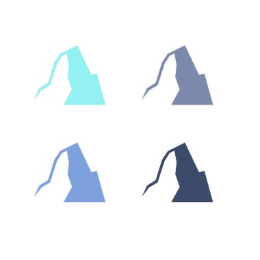 BLUE HILLS İşaret Sembolü Logo VECTOR beyaza izole edildi
