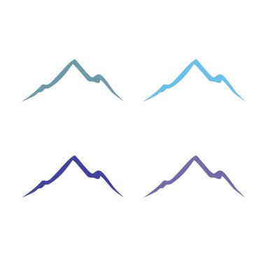 BLUE HILLS İşaret Sembolü Logo VECTOR beyaza izole edildi