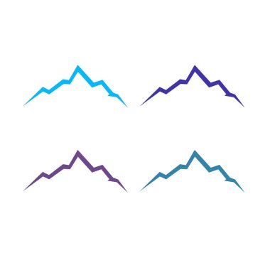 BLUE HILLS İşaret Sembolü Logo VECTOR beyaza izole edildi