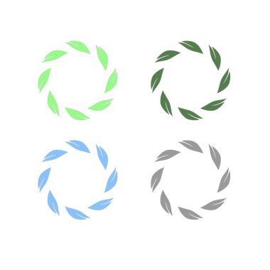 Eko Biyoloji Ürün İmza Sembol Logo Vektörü