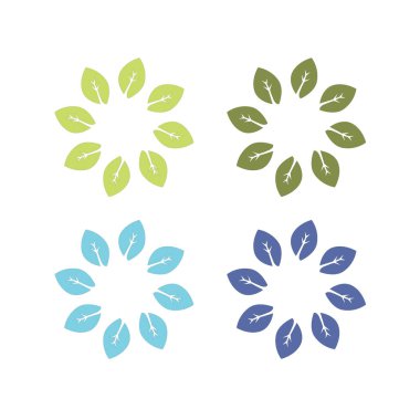 Doğal Biyolojik Eko Ürün Sembol Logo Vektörünü İmzala