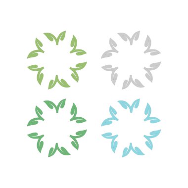 COLORFUL NATURAL İŞARETİ İŞARETİ LOGO VECTOR