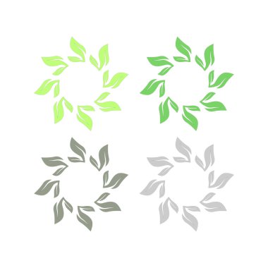 COLORFUL NATURAL İŞARETİ İŞARETİ LOGO VECTOR
