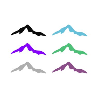 KOLORFUL HILLS İşaret Sembolü Logo VECTOR