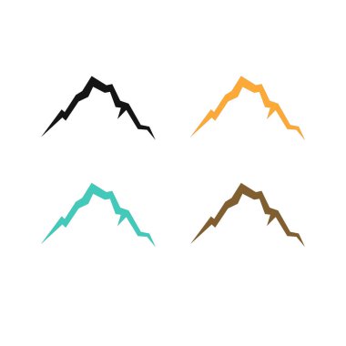 KOLORFUL HILLS İşaret Sembolü Logo VECTOR