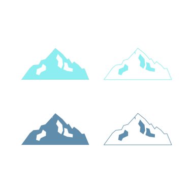 KOLORFUL HILLS İşaret Sembolü Logo VECTOR