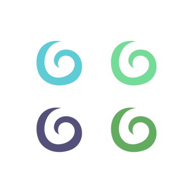 Su Sıçratma İşareti Sembol Logo Vektörü