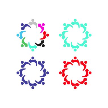 Birlikte Çalışan İnsanlar, Birlik, Takım Çalışması, İş Adamları Beyazlar 'da İzole Edildi