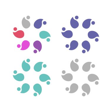 Birlikte Çalışan İnsanlar, Birlik, Takım Çalışması, İş Adamları Beyazlar 'da İzole Edildi