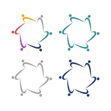 Birlikte Çalışan İnsanlar, Birlik, Takım Çalışması, İş Adamları Beyazlar 'da İzole Edildi