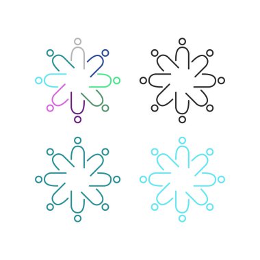 Birlikte Çalışan İnsanlar, Birlik, Takım Çalışması, İş Adamları Beyazlar 'da İzole Edildi