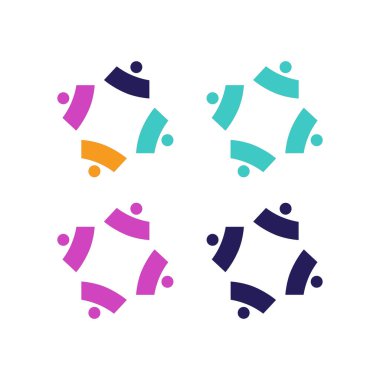 Birlikte Çalışan İnsanlar, Birlik, Takım Çalışması, İş Adamları Beyazlar 'da İzole Edildi