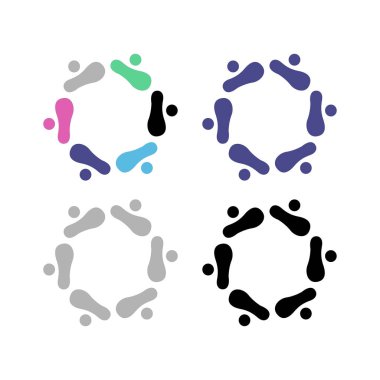 Birlikte Çalışan İnsanlar, Birlik, Takım Çalışması, İş Adamları Beyazlar 'da İzole Edildi