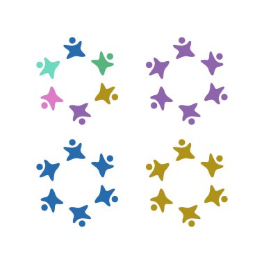 Birlikte Çalışan İnsanlar, Birlik, Takım Çalışması, İş Adamları Beyazlar 'da İzole Edildi