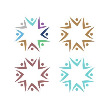 Birlikte Çalışan İnsanlar, Birlik, Takım Çalışması, İş Adamları Beyazlar 'da İzole Edildi