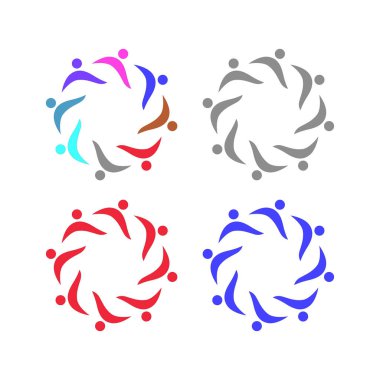 Birlikte Çalışan İnsanlar, Birlik, Takım Çalışması, İş Adamları Beyazlar 'da İzole Edildi