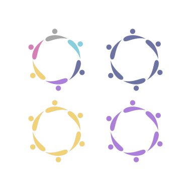 Birlikte Çalışan İnsanlar, Birlik, Takım Çalışması, İş Adamları Beyazlar 'da İzole Edildi