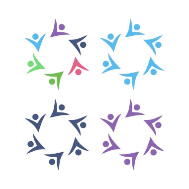 Birlikte Çalışan İnsanlar, Birlik, Takım Çalışması, İş Adamları Beyazlar 'da İzole Edildi