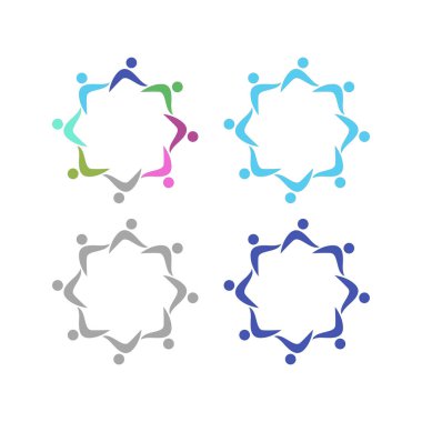 Birlikte Çalışan İnsanlar, Birlik, Takım Çalışması, İş Adamları Beyazlar 'da İzole Edildi