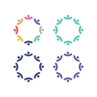 Birlikte Çalışan İnsanlar, Birlik, Takım Çalışması, İş Adamları Beyazlar 'da İzole Edildi