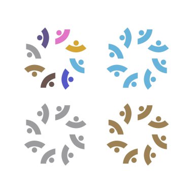 Birlikte Çalışan İnsanlar, Birlik, Takım Çalışması, İş Adamları Beyazlar 'da İzole Edildi