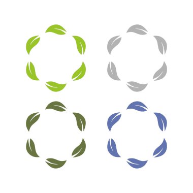 Doğal Biyolojik Çevre Gıda İşareti Sembol Logo Vektörü