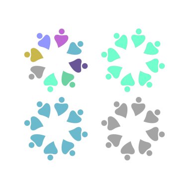 Birlikte Çalışan İnsanlar, Birlik, Takım Çalışması, İş Adamları Beyazlar 'da İzole Edildi