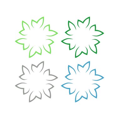 Doğal Biyolojik Çevre Gıda İşareti Sembol Logo Vektörü