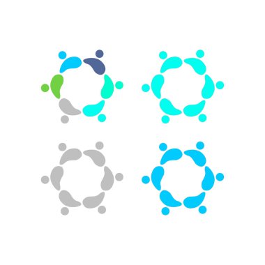 Birlikte Çalışan İnsanlar, Birlik, Takım Çalışması, İş Adamları Beyazlar 'da İzole Edildi