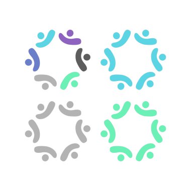 Birlikte Çalışan İnsanlar, Birlik, Takım Çalışması, İş Adamları Beyazlar 'da İzole Edildi