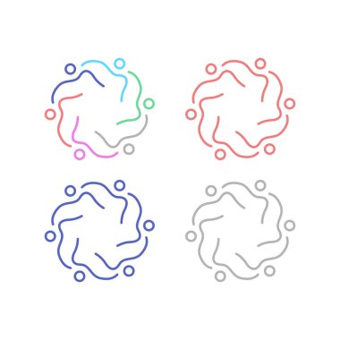 Birlikte Çalışan İnsanlar, Birlik, Takım Çalışması, İş Adamları Beyazlar 'da İzole Edildi