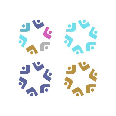 Birlikte Çalışan İnsanlar, Birlik, Takım Çalışması, İş Adamları Beyazlar 'da İzole Edildi