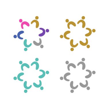 Birlikte Çalışan İnsanlar, Birlik, Takım Çalışması, İş Adamları Beyazlar 'da İzole Edildi