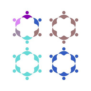 Birlikte Çalışan İnsanlar, Birlik, Takım Çalışması, İş Adamları Beyazlar 'da İzole Edildi