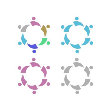 Birlikte Çalışan İnsanlar, Birlik, Takım Çalışması, İş Adamları Beyazlar 'da İzole Edildi