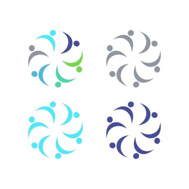 İNSANLAR BAĞLANDI BİRLİK Ekibi İşaret Sembolü Logosu