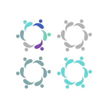 İNSANLAR BAĞLANDI BİRLİK Ekibi İşaret Sembolü Logosu