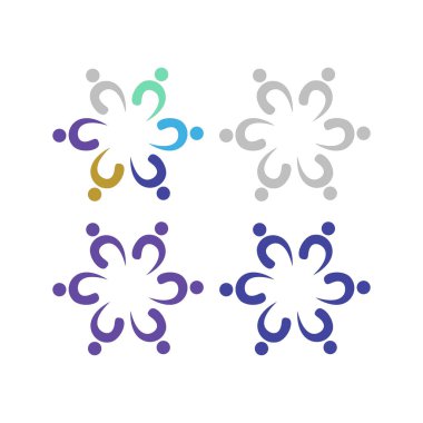 İNSANLAR BAĞLANDI BİRLİK Ekibi İşaret Sembolü Logosu