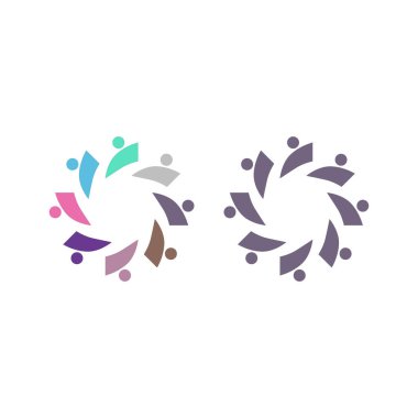 İNSANLAR BAĞLANDI BİRLİK Ekibi İşaret Sembolü Logosu