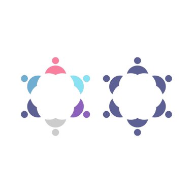 İNSANLAR BAĞLANDI BİRLİK Ekibi İşaret Sembolü Logosu