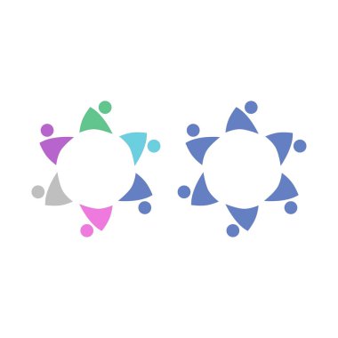 İNSANLAR BAĞLANDI BİRLİK Ekibi İşaret Sembolü Logosu