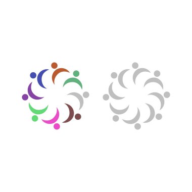 İNSANLAR BAĞLANDI BİRLİK Ekibi İşaret Sembolü Logosu