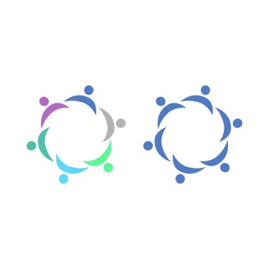 İNSANLAR BAĞLANDI BİRLİK Ekibi İşaret Sembolü Logosu