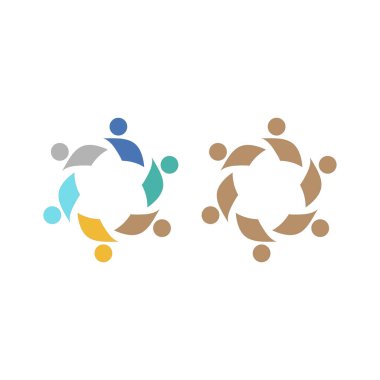 İNSANLAR BAĞLANDI BİRLİK Ekibi İşaret Sembolü Logosu