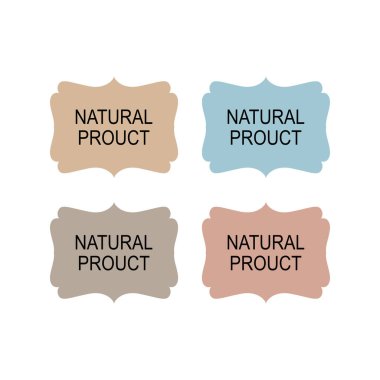 Doğal Biyolojik Çevre Gıda İşareti Sembol Logo Vektörü