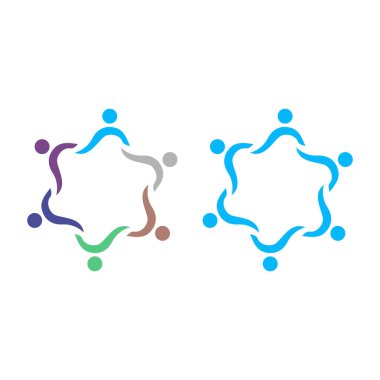 KÖRÜL İNSANLARI BİRLİK İŞARETİ LOGO VECTOR